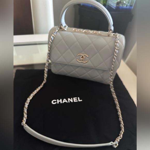 CHANEL Handbags - Light grey Chanel bag